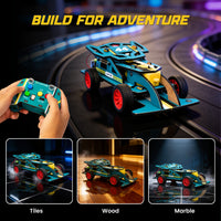 Sooper Brains™ Racer DIY RC Car ( Type-C Rechargeable)