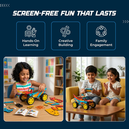 Sooper Brains™ DIY Monster Truck Kit (Type-C Rechargeable)
