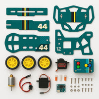 Sooper Brains™ Racer DIY RC Car ( Type-C Rechageable)