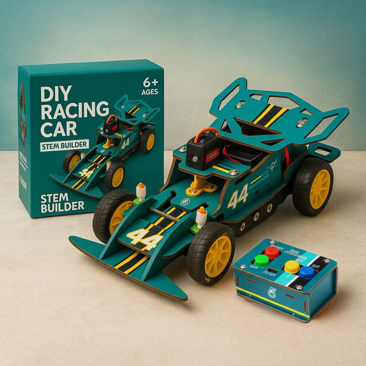 Sooper Brains™ Racer DIY RC Car ( Type-C Rechageable)